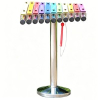 Factory Direct Supply Children Colorful Standing Type Outdoor Percussion Toy School Garden Musical Percussion Set