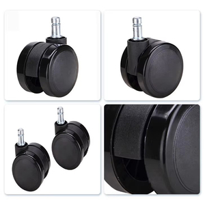Ruedas Giratorias Universales de Acero Resistentes a Impactos, Ajustables, de 2.5 Pulgadas, para Cajas de Almacenamiento, Sillas, Equipos Escolares y Hospitalarios - Product Image 6