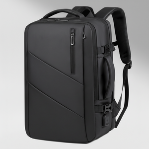 Zaino Professionale Ergonomico Sicuro per Laptop in PU, Antifurto, Impermeabile, Grande Capacità, Trasporto a Doppia Spalla - Product Image 1