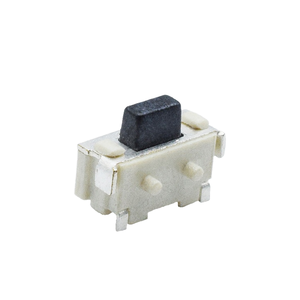 TS24CA EST-1126E 表面贴装式单常闭（1NC）电子轻触开关 侧推式平头 12V 50mA 塑料材质 - Product Image 1