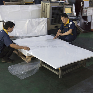 OEM nhà máy LED ánh sáng khuếch tán tấm nhựa thủy tinh tấm PVC nhựa trắng tấm phim PVC - Product Image 1