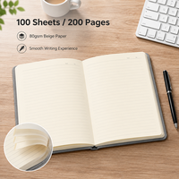 Libreta de Planificación Promocional con Cubierta de Cuero PU Suave, Personalizable con Logotipo OEM, Papel de Escritura Suave de 80 g/m², Tamaños A5, A6, B5, para Pedidos al por Mayor, Regalo Corporativo