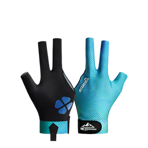 Gants de billard XG77 durables et respirants en nylon à 3 doigts, pour main gauche/droite, usage bureau et sport - Product Image 1