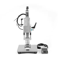 Machine de scellage semi-automatique en acier inoxydable pour bouteilles de poudre de collagène industrielle en gros