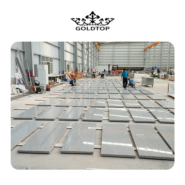 Goldtop Luxury G603 Padang Cristal Granite Tile Polished Finish Natural Stone for Modern Home Kitchen and Hotel Interior Design