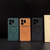 BAILI Vente en gros d'usine, coque de téléphone intelligent à grande fenêtre magnétique souple antidérapante et colorée, moins chère, pour Samsung A07/A17/A02/A26