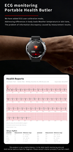 สมาร์ทวอทช์ F240 ตรวจวัดคลื่นไฟฟ้าหัวใจ (ECG) วิเคราะห์องค์ประกอบร่างกาย วัดออกซิเจนในเลือด ตรวจวัด HRV รองรับโหมดกีฬามากกว่า 150 โหมด หน้าจอ HD ขนาด 1.55 นิ้ว เพื่อการ<span class=keywords><strong>จัดการ</strong></span>สุขภาพ - Product Image 4