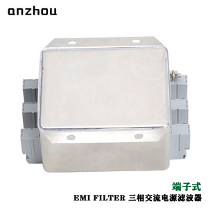 Filtre EMI Anzhou AN-30C12ET06 30A triphasé de type borne de connexion pour alimentation CA - Product Image 4