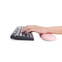 Repose-poignets ergonomique pour clavier et souris, antidérapant, confortable, avec logo personnalisé pour bureau et ordinateur
