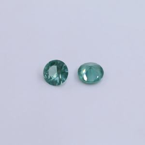 HanYu all'ingrosso spinello sintetico forma rotonda colore verde gemma 135 # spinello - Product Image 3