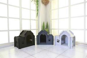 Feutre détachable chat rabat tente <span class=keywords><strong>isolation</strong></span> phonique Auditorium diffuseur 3d décoratif fermé feutre animal de compagnie - Product Image 6