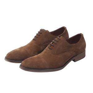 Fábrica de Zapatos China, Diseño Personalizado, Zapatos de Cuero 100% Hechos a Mano, Estilo Italiano, Zapatos de Gamuza para Hombre, Zapatos Casuales de Cuero para Hombre - Product Image 5