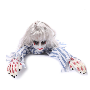 Décoration d'Halloween DAMAI : Fantôme rampant en plastique, télécommandé, accessoire d'horreur pour décoration de fête intérieure - Product Image 2