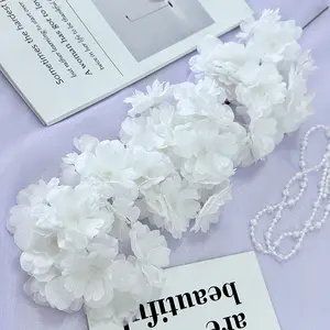Новые 50 см шелковые цветочные ветки искусственные цветочные ветки цветка вишни для домашней свадьбы