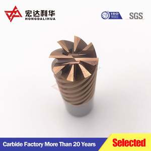 Fresa de carburo sólido de 6/8 filos para corte - Product Image 2