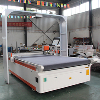 Máquina de Corte de Cuero CNC Automática ED1625 con Cámara CCD, Servomotor Delta y Sistema de Control Ruida