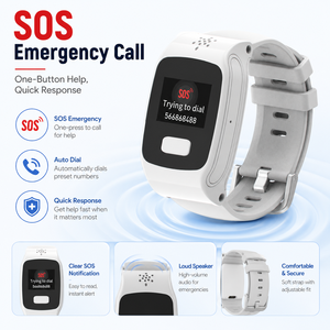 Reloj Inteligente Personalizado con Detección de Caídas y Monitor de Ritmo Cardíaco, Relojes Inteligentes Android con GPS <span class=keywords><strong>Serie</strong></span> 10, Reloj Inteligente 5G Resistente al Agua para Hombre - Product Image 2