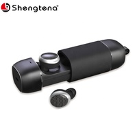Earbud halus nirkabel Stereo, Headset gaya In-Ear portabel