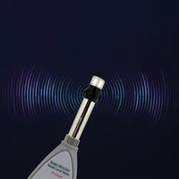 Bruitmètre d'impulsion de précision Classe 1 AWA5661-3 Intégrer le sonomètre type 1 avec enregistreur LEQ Ln
