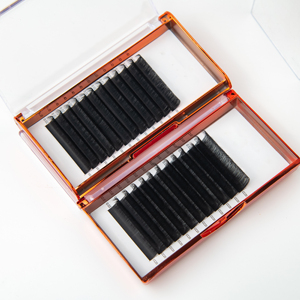 Thương Hiệu Handmade Hàn Quốc Pbt Sợi Khối Lượng Lông Mi Mở Rộng <span class=keywords><strong>6</strong></span>-20Mm Tự Nhiên Dài 0.02-0.10Mm Độ Dày J/B/C/CC/D Curl Cashmere Hộp - Product Image 6