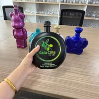 Bouteille de tequila en céramique personnalisée, bouteilles en verre coloré 500ml 750ml, bouteille d'huile/eau en céramique, bouteilles peintes, bouteille en verre pulvérisable