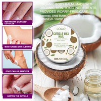 GUOCUI BIO TECH Fabricant OEM/ODM, traitement réparateur nourrissant pour cuticules, cire à ongles naturelle, en aluminium, sur mesure