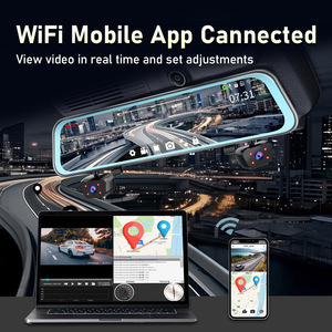 กล้องติด<span class=keywords><strong>รถ</strong></span>ยนต์ AD891 Smart 4 <span class=keywords><strong>ช</strong></span>่องทาง กล้องมองหลังแบบกระจกมองหลัง กล้องหน้าและกล้องหลัง ความละเอียด 1080P พร้อม WiFi GPS สำหรับ<span class=keywords><strong>รถ</strong></span>ยนต์ - Product Image 3