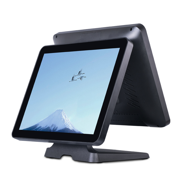 Single Dual Touch Screen 15"+12" 15.6"+11.6" 21.5" Pos Systems Plastic Aluminum Housing Win Android POS Machine Cash Register