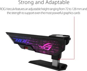 Support anti-affaissement pour carte graphique AS-S Herculx D500EPM-00 24 broches pour ordinateur de bureau 150W-250W Entrée 100-240V Sortie 12V/150A Privé - Product Image 3