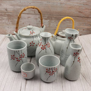 Taza de <span class=keywords><strong>Sushi</strong></span> de estilo japonés, tetera, cocina, restaurante Izakaya, taza de <span class=keywords><strong>sake</strong></span>, Hotel Sakura Willow, juego de vajilla de cerámica para obsequios - Product Image 1