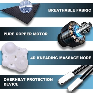 Masajeador Eléctrico de Hombros Versátil con Calor, Tamaño Portátil, Velocidades Variables, Tratamiento Térmico para Aliviar el Dolor de Cuello, Espalda y Hombros, Ideal para Regalo - Product Image 6
