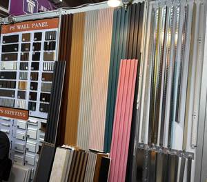 壁パネルボード & ウッドプラスチック複合材3DフラッドWPC壁パネル,木目調デザインWPC - Product Image 2