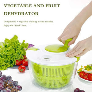 Deshidratador de Alimentos Manual Multifuncional para Verduras y Frutas, Secador Rápido de Verduras, Centrifugador de Ensaladas - Product Image 5
