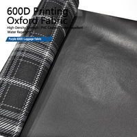 Sac à main et autres produits d'extérieur en tissu Oxford imprimé 600D 100% polyester, personnalisés en usine