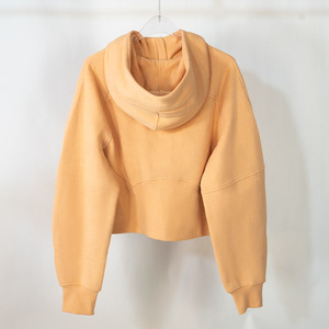 Ropa de Yoga, Sudadera Corta de Invierno para Mujer, Deportiva, con Media Cremallera, Forro Polar, para Correr al Aire Libre, de Secado Rápido - Product Image 3
