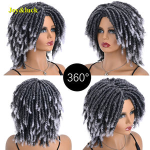 Fabricantes al por mayor <span class=keywords><strong>de</strong></span> pelucas <span class=keywords><strong>de</strong></span> <span class=keywords><strong>pelo</strong></span> <span class=keywords><strong>corto</strong></span> <span class=keywords><strong>de</strong></span> ganchillo para mujer, precios baratos, <span class=keywords><strong>trenzas</strong></span> sucias, cubiertas <span class=keywords><strong>de</strong></span> curva <span class=keywords><strong>de</strong></span> tubo <span class=keywords><strong>de</strong></span> moda - Product Image 5