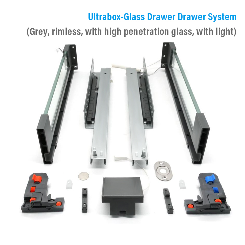Ultrabox-Glass Drawer Drawer System