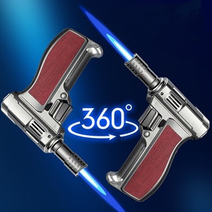Encendedores de Cocina de Metal con Logotipo Personalizado, Encendedor de Cigarros Recargable, Ecológico y Duradero, Encendedor de Gas Butano para Camping y Barbacoa - Product Image 4