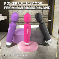 Hot Selling Leistungs starke weibliche G-Punkt Vibrator Zauberstab Massage gerät 20 Modi 8 Geschwindigkeiten Klitoris Stimulator USB Power Sexspielzeug für Erwachsene