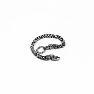 Pulsera de Acero Inoxidable 316 con Diseño de Cabeza de Dragón, Estilo Punk, Unisex, con Signo del Zodiaco, Marca Yunnique - Product Image 2