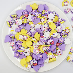 Funda para teléfono móvil DIY de dibujos animados Pony Star Moon y accesorios para el cabello hechos a mano resina Navidad ocasión crema pegamento Material paquete - Product Image 1