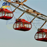 Grande Roue Géante de 108 m pour Parc d'Attractions Extérieur, Équipement de Divertissement, Manège Ludique, Attraction de Fête Foraine