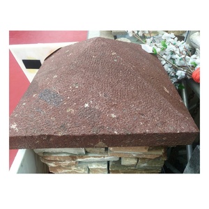 Protection murale en granit naturel, capotage carré - Product Image 2