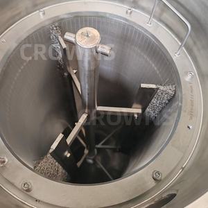 Machine de filtration automatique verticale pour jus, lait et produits laitiers, avec <span class=keywords><strong>filtre</strong></span> autonettoyant PLC, pour usine agroalimentaire - Product Image 2