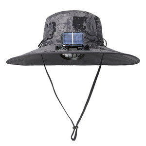 2024 di vendita calda solare cappello da pescatore cappello con cappello a ventaglio all'aperto agricoltori femmina di grandi grondaie protezione solare cap equitazione parasole - Product Image 2