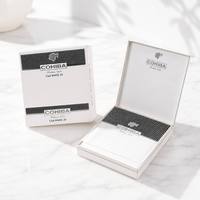 Boîte à cigarettes en carton rigide blanc, boîtes à cigarettes personnalisées, boîte à 5 cigarettes pour l'emballage de 20 ou 10 pièces, personnalisable