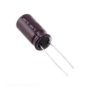 Condensateur original 1000 uF traversant, en aluminium, 1000UF 20% 10V RADIAL UPJ1A102MPD1TD - Product Image 1