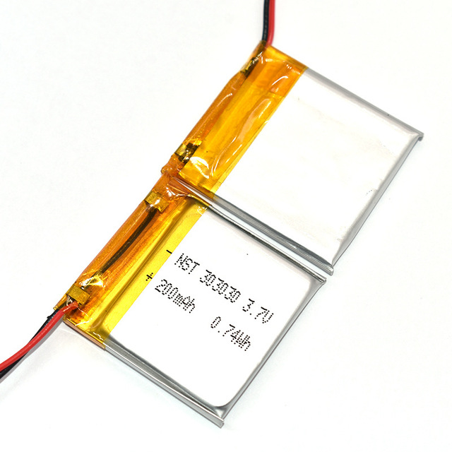 Factory Customization 3.7V 210mAh 303030 Lithium Polymer Battery Rechargeable Li-ion Cell Applicable to Electronic Products