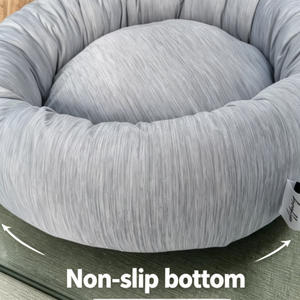 Cama Redonda de Lujo para Mascotas, Tipo Donut, Suave, Lavable, Sostenible, con Sensación Refrescante, para Cachorros, Perros Grandes y Gatos, Venta al Por Mayor del Fabricante - Product Image 4