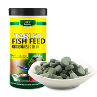 Comprimés de spiruline aliments pour poissons tropicaux